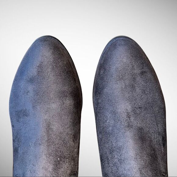 Marc Fisher Lupo Gray Faux Suede Tall Boot Size 8M - Picture 2 of 8